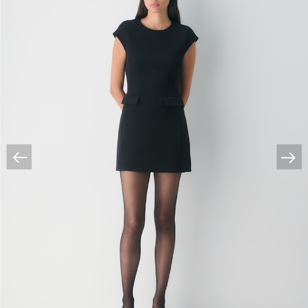 Aritzia Black Mini Dress